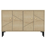 Comodă TV Cria, Diverse culori, 120x30x75 cm - Stejar safir | SKU: 327ODS1137 | Comodă TV Cria, 120x30x75 cm, varianta Stejar safir, produs pentru amenajarea locuinței, disponibil online în România la CasaMob