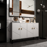 Comodă TV Myria, Diverse culori, 120x30x75 cm - Alb | SKU: 327ODS1138 | Comodă TV Myria, 120x30x75 cm, varianta Alb, produs pentru amenajarea locuinței, disponibil online în România la CasaMob