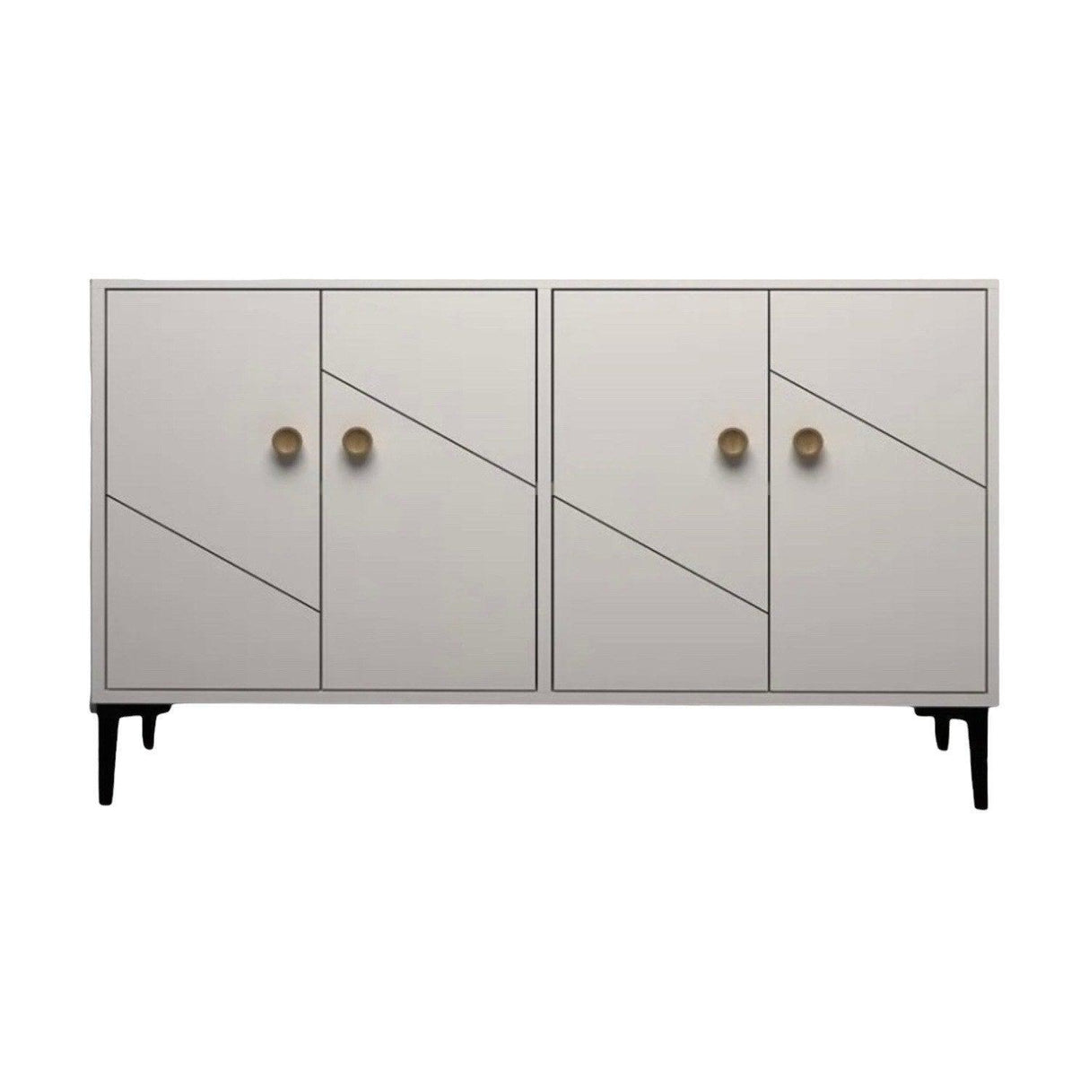 Comodă TV Myria, Diverse culori, 120x30x75 cm - Alb | SKU: 327ODS1138 | Comodă TV Myria, 120x30x75 cm, varianta Alb, produs pentru amenajarea locuinței, disponibil online în România la CasaMob