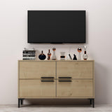 Comodă TV Ctn, Diverse culori, 120x30x75 cm - Stejar safir | SKU: 327ODS1146 | Comodă TV Ctn, 120x30x75 cm, varianta Stejar safir, produs pentru amenajarea locuinței, disponibil online în România la CasaMob