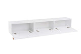 Comodă TV Alvin, Diverse culori, 180x31x42 cm - Alb | SKU: 327ODS1255 | Comodă TV Alvin, 180x31x42 cm, varianta Alb, produs pentru amenajarea locuinței, disponibil online în România la CasaMob