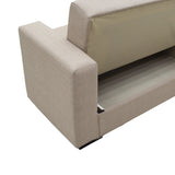 Canapea extensibilă cu depozitare Vox, Diverse culori, 214x82x83 cm - Gri închis | SKU: 328-000010 | Canapea extensibilă cu depozitare Vox, 214x82x83 cm, varianta Gri închis, produs pentru amenajarea locuinței, disponibil online în România la CasaMob