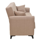 Canapea extensibila cu depozitare pentru trei persoane Lincoln, tesatura, Diverse culori, 225x85x90 cm, 85x225 cm - Bej | SKU: 328-000016 | Canapea extensibila cu depozitare pentru trei persoane Lincoln, tesatura, 225x85x90 cm, 85x225 cm, varianta Bej, produs pentru amenajarea locuinței, disponibil online în România la CasaMob