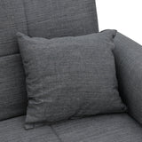 Canapea extensibilă cu depozitare Lincoln, Diverse culori, 165x85x90 cm - Gri închis | SKU: 328-000021 | Canapea extensibilă cu depozitare Lincoln, 165x85x90 cm, varianta Gri închis, produs pentru amenajarea locuinței, disponibil online în România la CasaMob