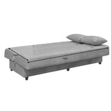 Canapea extensibilă 3 locuri Romina, cu spațiu de depozitare, Diverse culori, 190x85x90 cm - Verde | SKU: 328-000023 | Canapea extensibilă 3 locuri Romina, cu spațiu de depozitare, 190x85x90 cm, varianta Verde, produs pentru amenajarea locuinței, disponibil online în România la CasaMob