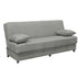 Gri deschis | SKU: 328-000024 | Canapea extensibilă 3 locuri Romina, cu spațiu de depozitare, 190x85x90 cm, varianta Gri deschis, produs pentru amenajarea locuinței, disponibil online în România la CasaMob