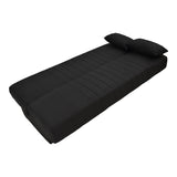 Canapea extensibilă 3 locuri Romina, cu spațiu de depozitare, Diverse culori, 190x85x90 cm - Negru | SKU: 328-000026 | Canapea extensibilă 3 locuri Romina, cu spațiu de depozitare, 190x85x90 cm, varianta Negru, produs pentru amenajarea locuinței, disponibil online în România la CasaMob