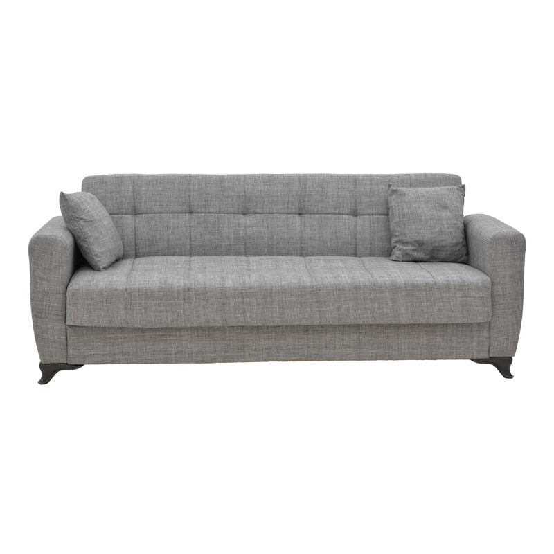Canapea extensibilă cu depozitare Modesto, Diverse culori, 215x85x80 cm - Gri deschis | SKU: 328-000027 | Canapea extensibilă cu depozitare Modesto, 215x85x80 cm, varianta Gri deschis, produs pentru amenajarea locuinței, disponibil online în România la CasaMob