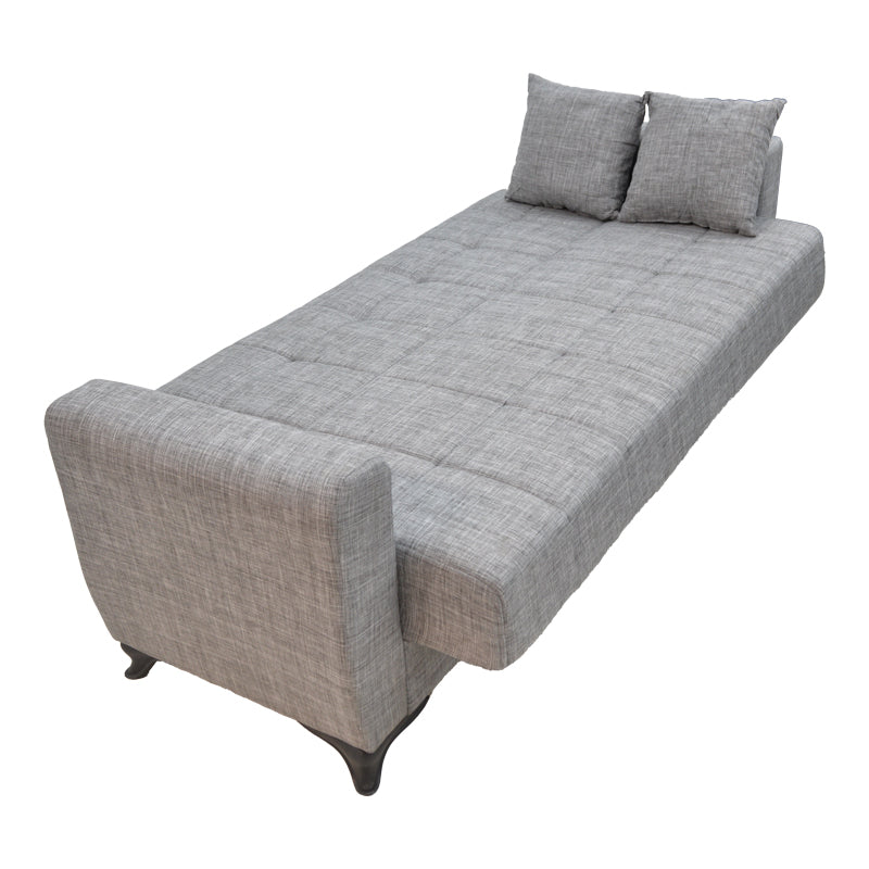 Canapea extensibilă cu depozitare Modesto, Diverse culori, 215x85x80 cm - Gri deschis | SKU: 328-000027 | Canapea extensibilă cu depozitare Modesto, 215x85x80 cm, varianta Gri deschis, produs pentru amenajarea locuinței, disponibil online în România la CasaMob