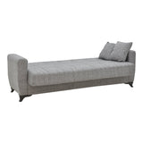 Canapea extensibilă cu depozitare Modesto, Diverse culori, 215x85x80 cm - Gri deschis | SKU: 328-000027 | Canapea extensibilă cu depozitare Modesto, 215x85x80 cm, varianta Gri deschis, produs pentru amenajarea locuinței, disponibil online în România la CasaMob