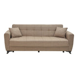 Canapea extensibilă cu depozitare Modesto, Diverse culori, 215x85x80 cm - Bej | SKU: 328-000028 | Canapea extensibilă cu depozitare Modesto, 215x85x80 cm, varianta Bej, produs pentru amenajarea locuinței, disponibil online în România la CasaMob