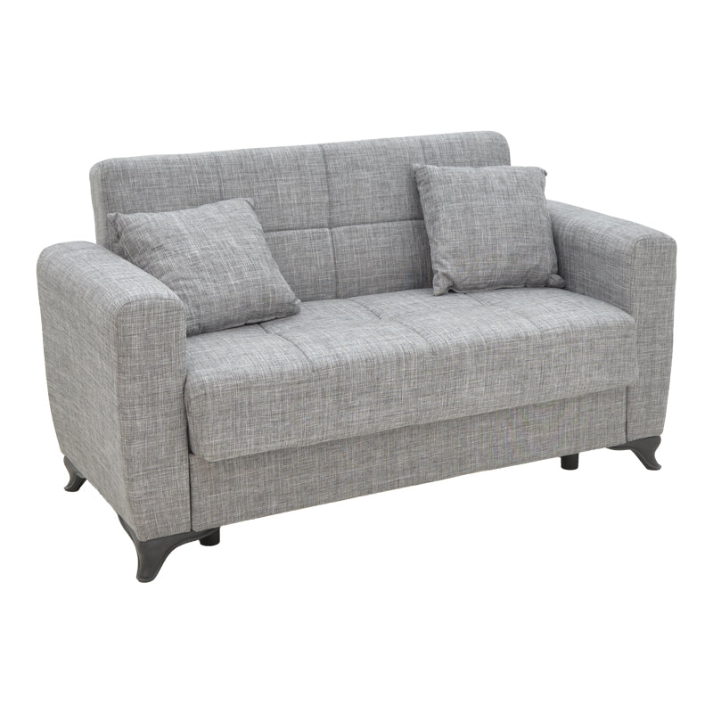 Canapea extensibilă cu depozitare Modesto, Diverse culori, 155x85x80 cm - Gri deschis | SKU: 328-000030 | Canapea extensibilă cu depozitare Modesto, 155x85x80 cm, varianta Gri deschis, produs pentru amenajarea locuinței, disponibil online în România la CasaMob