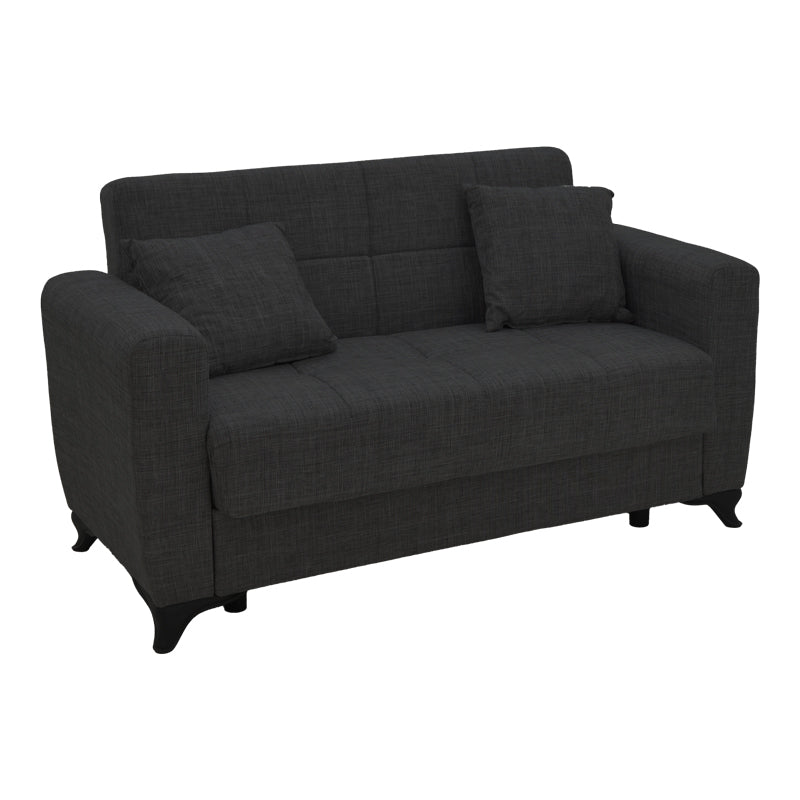Canapea extensibilă cu depozitare Modesto, Diverse culori, 155x85x80 cm - Negru | SKU: 328-000032 | Canapea extensibilă cu depozitare Modesto, 155x85x80 cm, varianta Negru, produs pentru amenajarea locuinței, disponibil online în România la CasaMob