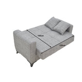 Canapea extensibilă cu depozitare Modesto, Diverse culori, 155x85x80 cm - Bej | SKU: 328-000044 | Canapea extensibilă cu depozitare Modesto, 155x85x80 cm, varianta Bej, produs pentru amenajarea locuinței, disponibil online în România la CasaMob