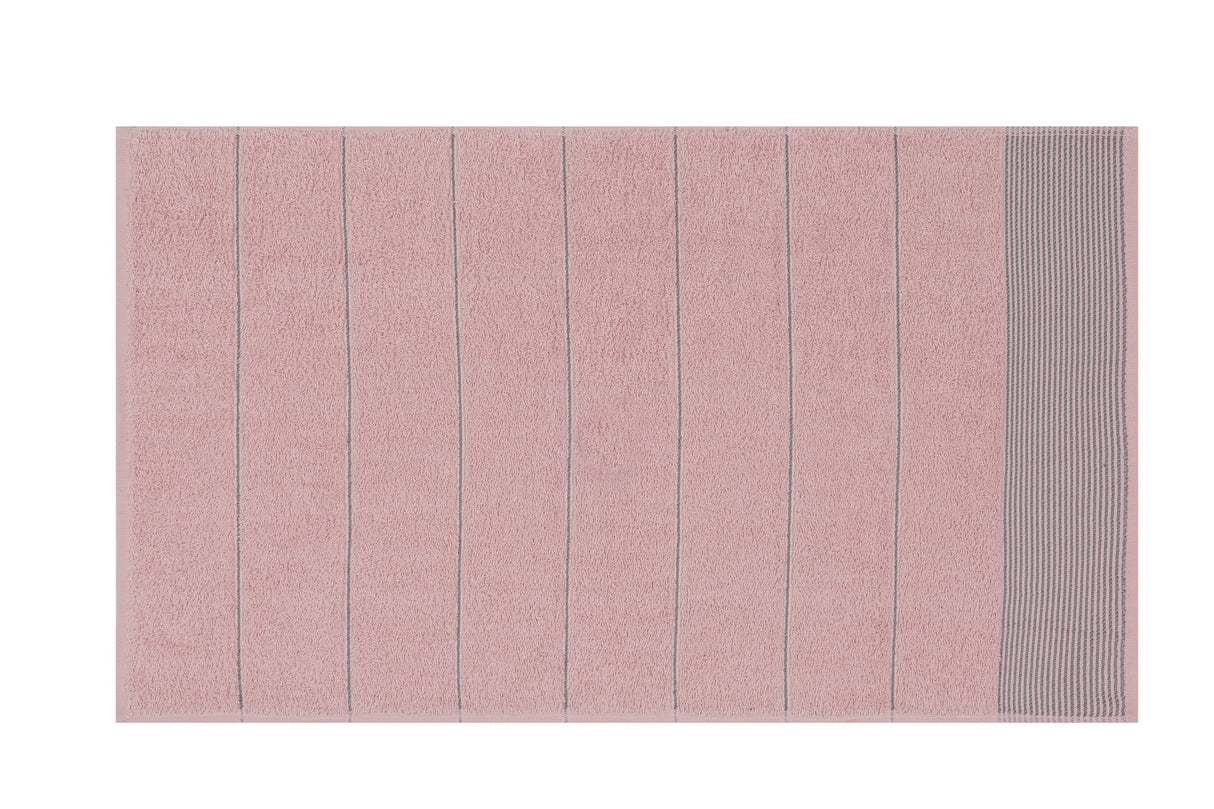 Set prosoape de baie 6 bucăți Fitilli, Diverse culori, 50x85 cm - Roz - Gri - Alb | SKU: 336EPJ1112 | Set prosoape de baie 6 bucăți Fitilli, 50x85 cm, varianta Roz - Gri - Alb, produs pentru amenajarea locuinței, disponibil online în România la CasaMob
