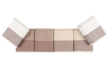 Set prosoape de baie 6 bucăți Fitilli, Diverse culori, 50x85 cm - Maro - Gri - Alb | SKU: 336EPJ1113 | Set prosoape de baie 6 bucăți Fitilli, 50x85 cm, varianta Maro - Gri - Alb, produs pentru amenajarea locuinței, disponibil online în România la CasaMob