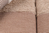 Set prosoape de baie 6 bucăți Fitilli, Diverse culori, 50x85 cm - Maro - Gri - Alb | SKU: 336EPJ1113 | Set prosoape de baie 6 bucăți Fitilli, 50x85 cm, varianta Maro - Gri - Alb, produs pentru amenajarea locuinței, disponibil online în România la CasaMob