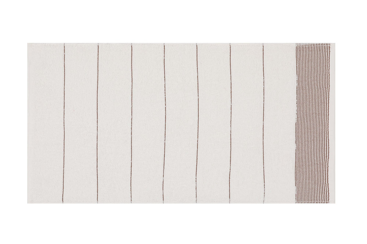 Maro - Gri - Alb | SKU: 336EPJ1113 | Set prosoape de baie 6 bucăți Fitilli, 50x85 cm, varianta Maro - Gri - Alb, produs pentru amenajarea locuinței, disponibil online în România la CasaMob