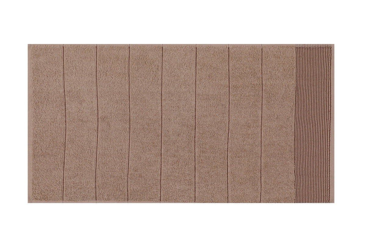 Maro - Gri - Alb | SKU: 336EPJ1113 | Set prosoape de baie 6 bucăți Fitilli, 50x85 cm, varianta Maro - Gri - Alb, produs pentru amenajarea locuinței, disponibil online în România la CasaMob