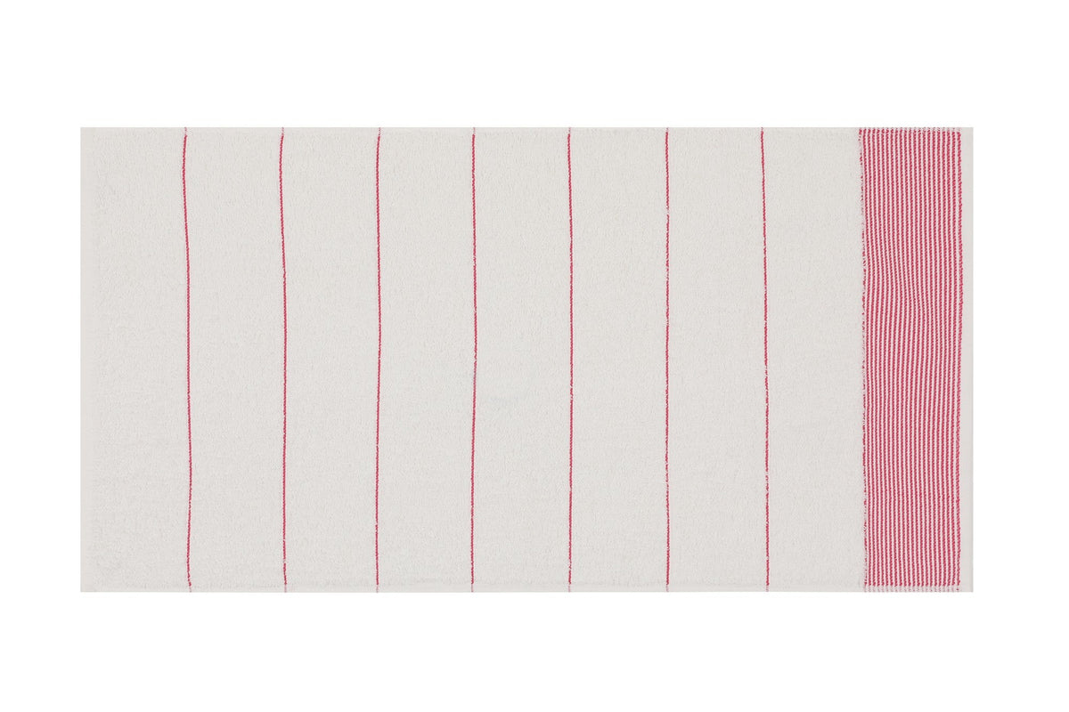 Alb - Roz | SKU: 336EPJ1115 | Set prosoape de baie 6 bucăți Fitilli, 50x85 cm, varianta Alb - Roz, produs pentru amenajarea locuinței, disponibil online în România la CasaMob