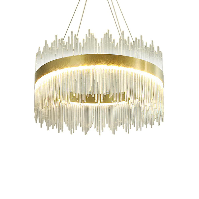 Lustra Crown, Metal, Auriu, D40x30 cm