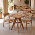 Natural | SKU: 343-000124 | Masă dining Cadrada, Natural, 70x70x76 cm, varianta Natural, produs pentru amenajarea locuinței, disponibil online în România la CasaMob