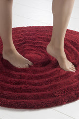 Covoraș de baie Round, Diverse culori, Ø90x30 cm - Roșu | SKU: 351ALS1003 | Covoraș de baie Round, Ø90x30 cm, varianta Roșu, produs pentru amenajarea locuinței, disponibil online în România la CasaMob