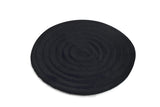 Covoraș de baie Round, Diverse culori, Ø90x30 cm - Negru | SKU: 351ALS1006 | Covoraș de baie Round, Ø90x30 cm, varianta Negru, produs pentru amenajarea locuinței, disponibil online în România la CasaMob