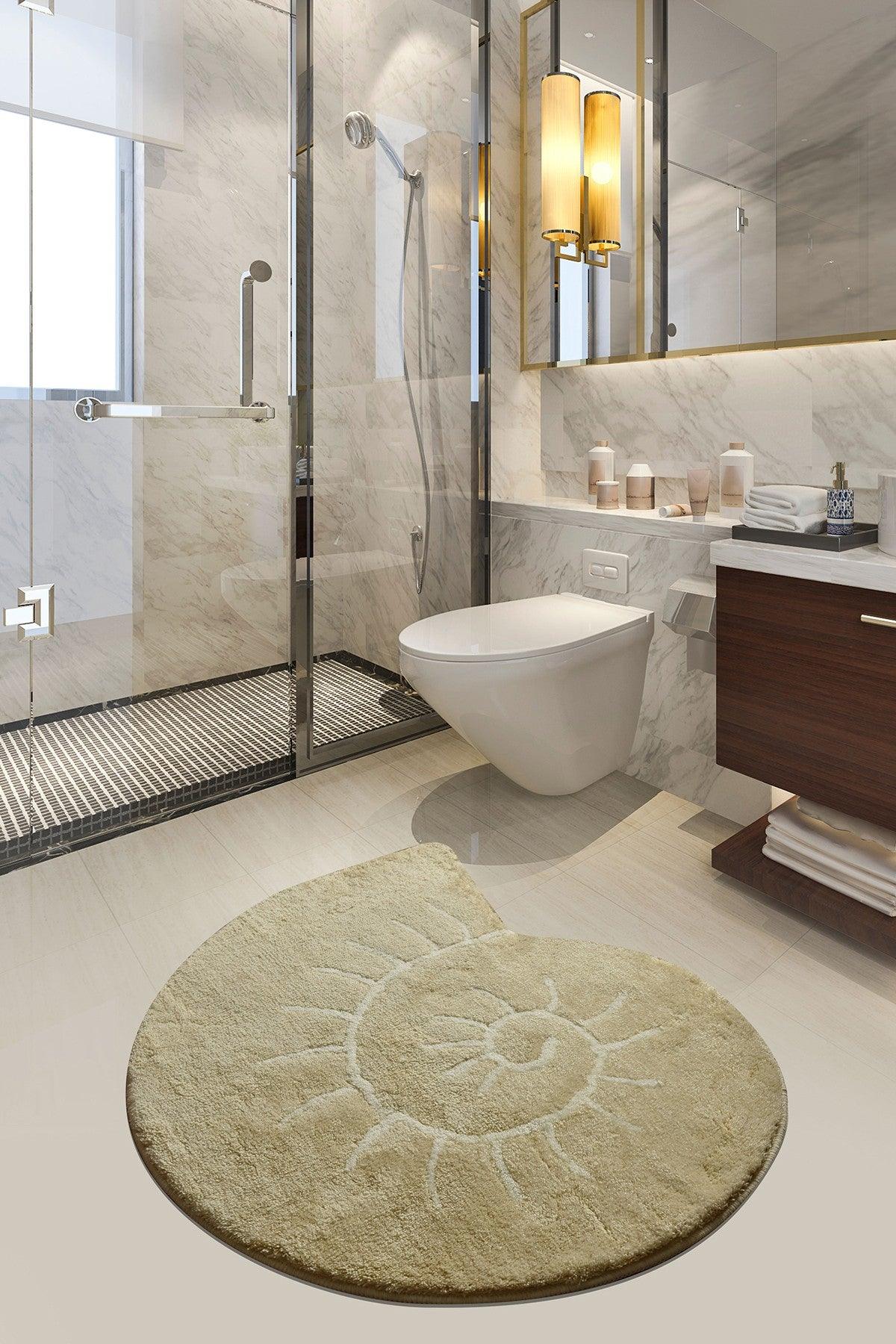 Covoraș de baie Helix, Diverse culori, 90x90x3 cm - Rock | SKU: 351ALS1027 | Covoraș de baie Helix, 90x90x3 cm, varianta Rock, produs pentru amenajarea locuinței, disponibil online în România la CasaMob
