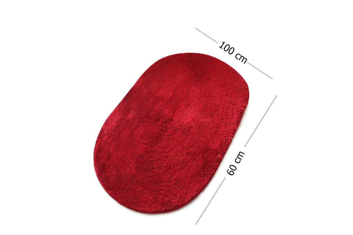 Covoraș de baie Colors of Oval, Roșu, Diverse configurații, Diverse dimensiuni - 60x100x2 cm - 1 bucată | SKU: 351ALS1054 | Covoraș de baie Colors of Oval, Roșu, varianta 60x100x2 cm - 1 bucată, produs pentru amenajarea locuinței, disponibil online în România la CasaMob