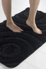 Covoraș de baie 3 bucăți Wave, Diverse culori, 60x100 cm - Negru | SKU: 351ALS2021 | Covoraș de baie 3 bucăți Wave, 60x100 cm, varianta Negru, produs pentru amenajarea locuinței, disponibil online în România la CasaMob