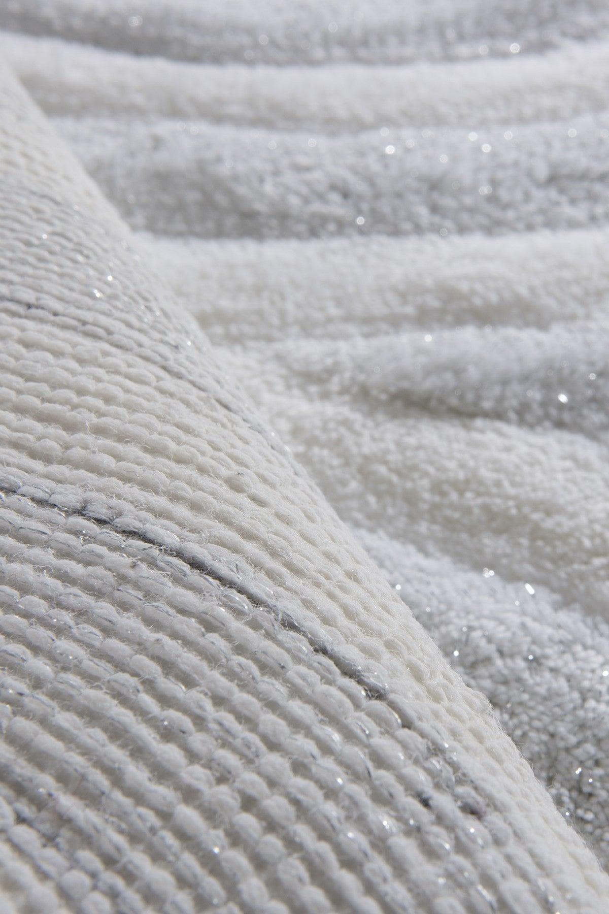 Covoraș de baie 3 bucăți Wave, Diverse culori, 60x100 cm - Alb | SKU: 351ALS2028 | Covoraș de baie 3 bucăți Wave, 60x100 cm, varianta Alb, produs pentru amenajarea locuinței, disponibil online în România la CasaMob