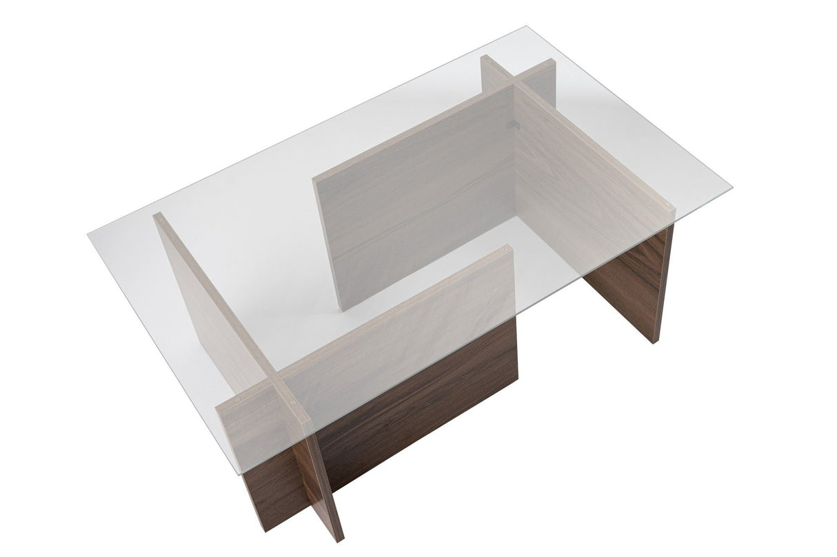 Măsuță de cafea Vetrino, Diverse culori, 105x65x40 cm - Venezia walnut | SKU: 353NRD1101 | Măsuță de cafea Vetrino, 105x65x40 cm, varianta Venezia walnut, produs pentru amenajarea locuinței, disponibil online în România la CasaMob