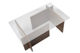 Măsuță de cafea Vetrino, Diverse culori, 105x65x40 cm - Venezia walnut | SKU: 353NRD1101 | Măsuță de cafea Vetrino, 105x65x40 cm, varianta Venezia walnut, produs pentru amenajarea locuinței, disponibil online în România la CasaMob