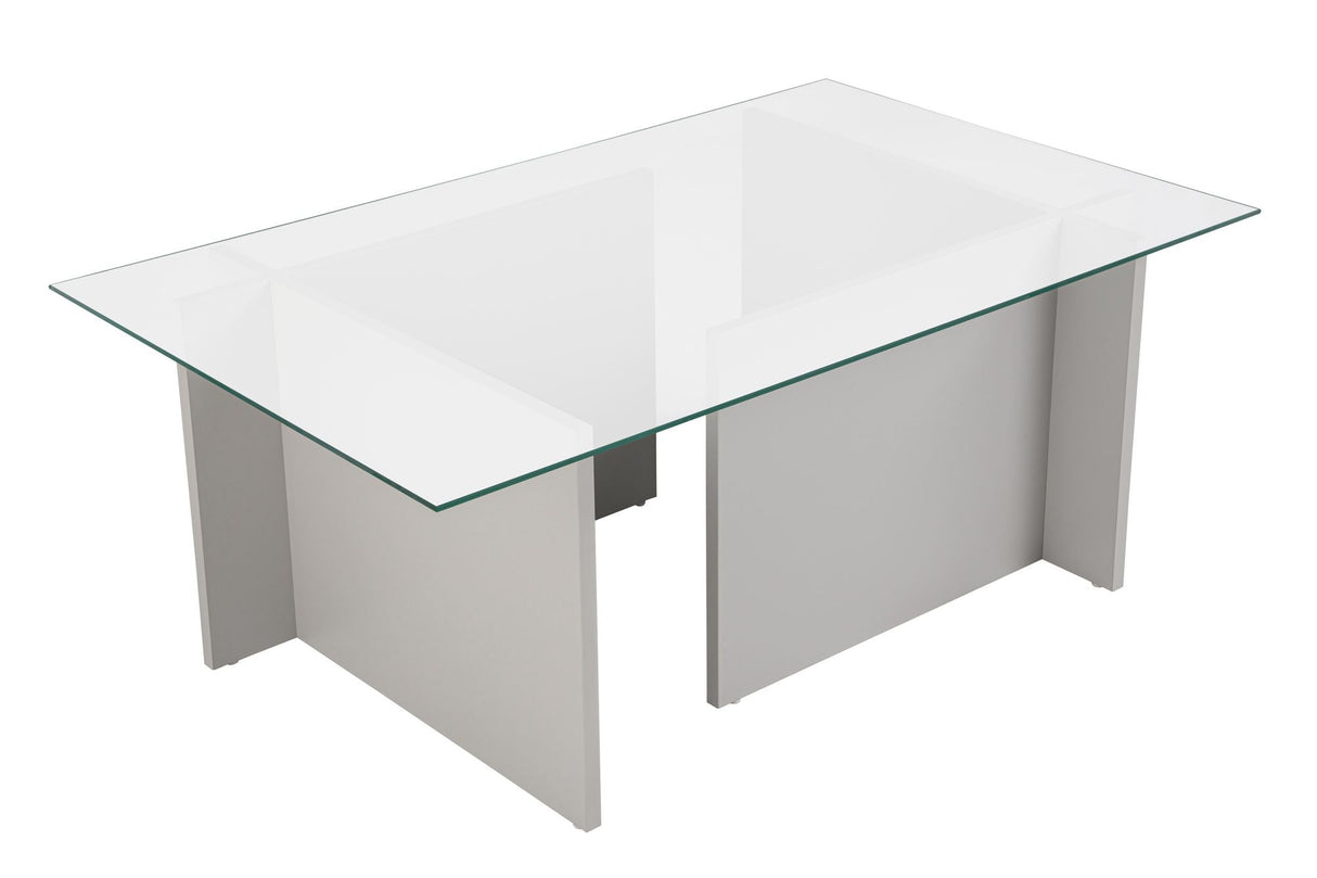 Măsuță de cafea Vetrino, Diverse culori, 105x65x40 cm - Gri | SKU: 353NRD1107 | Măsuță de cafea Vetrino, 105x65x40 cm, varianta Gri, produs pentru amenajarea locuinței, disponibil online în România la CasaMob