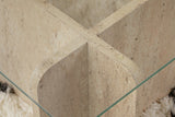 Măsuță de cafea Flavio, Diverse culori, 105x65x30 cm - Travertin | SKU: 353NRD1110 | Măsuță de cafea Flavio, 105x65x30 cm, varianta Travertin, produs pentru amenajarea locuinței, disponibil online în România la CasaMob