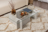 Măsuță de cafea Flavio, Diverse culori, 105x65x30 cm - Gri | SKU: 353NRD1114 | Măsuță de cafea Flavio, 105x65x30 cm, varianta Gri, produs pentru amenajarea locuinței, disponibil online în România la CasaMob