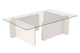 Măsuță de cafea Flavio, Diverse culori, 105x65x30 cm - Alb cu aspect de lemn | SKU: 353NRD1115 | Măsuță de cafea Flavio, 105x65x30 cm, varianta Alb cu aspect de lemn, produs pentru amenajarea locuinței, disponibil online în România la CasaMob