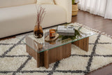 Măsuță de cafea Flavio, Diverse culori, 105x65x30 cm - Venezia walnut | SKU: 353NRD1117 | Măsuță de cafea Flavio, 105x65x30 cm, varianta Venezia walnut, produs pentru amenajarea locuinței, disponibil online în România la CasaMob