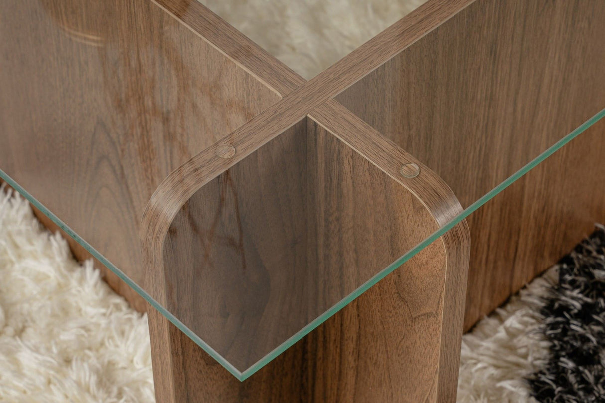 Măsuță de cafea Flavio, Diverse culori, 105x65x30 cm - Venezia walnut | SKU: 353NRD1117 | Măsuță de cafea Flavio, 105x65x30 cm, varianta Venezia walnut, produs pentru amenajarea locuinței, disponibil online în România la CasaMob