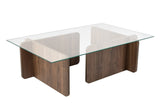 Măsuță de cafea Flavio, Diverse culori, 105x65x30 cm - Venezia walnut | SKU: 353NRD1117 | Măsuță de cafea Flavio, 105x65x30 cm, varianta Venezia walnut, produs pentru amenajarea locuinței, disponibil online în România la CasaMob