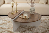 Măsuță de cafea Orion, Diverse culori, 90x60x30 cm - Venezia walnut - Alb | SKU: 353NRD1120 | Măsuță de cafea Orion, 90x60x30 cm, varianta Venezia walnut - Alb, produs pentru amenajarea locuinței, disponibil online în România la CasaMob