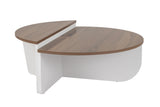 Măsuță de cafea Orion, Diverse culori, 90x60x30 cm - Venezia walnut - Alb | SKU: 353NRD1120 | Măsuță de cafea Orion, 90x60x30 cm, varianta Venezia walnut - Alb, produs pentru amenajarea locuinței, disponibil online în România la CasaMob