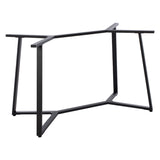 Bază masă Vampor I, Metal, Negru, 112x60x72 cm