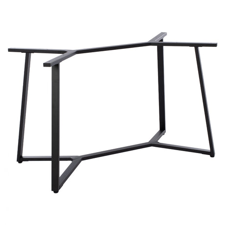 Bază masă Vampor I, Metal, Negru, 112x60x72 cm