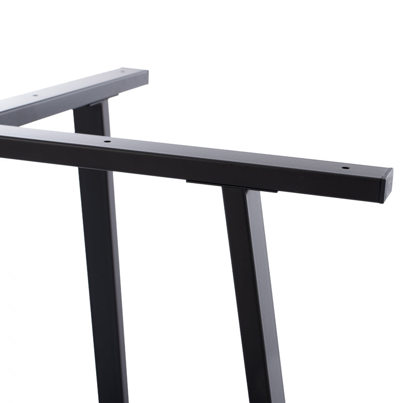 Bază masă Vampor I, Metal, Negru, 112x60x72 cm