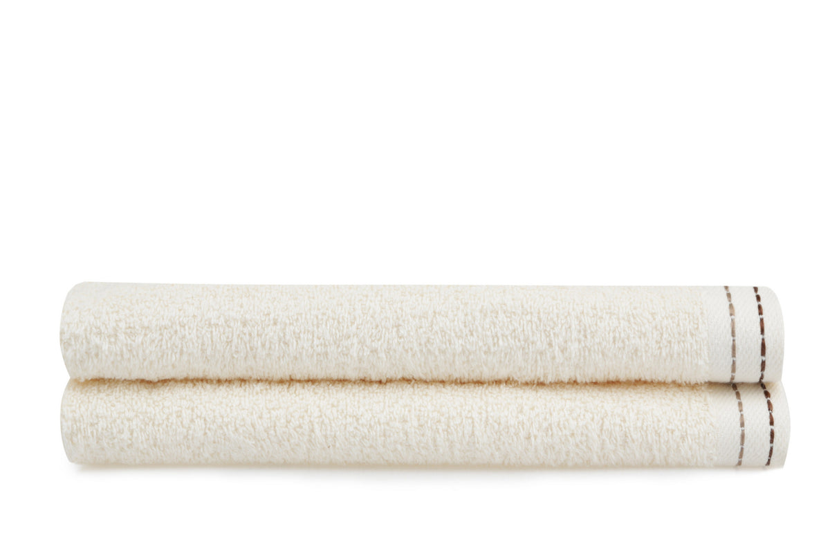 Crem - 50x90 cm - 2 bucăți | SKU: 355BHP2287 | Set prosoape de baie 401, varianta Crem - 50x90 cm - 2 bucăți, produs pentru amenajarea locuinței, disponibil online în România la CasaMob