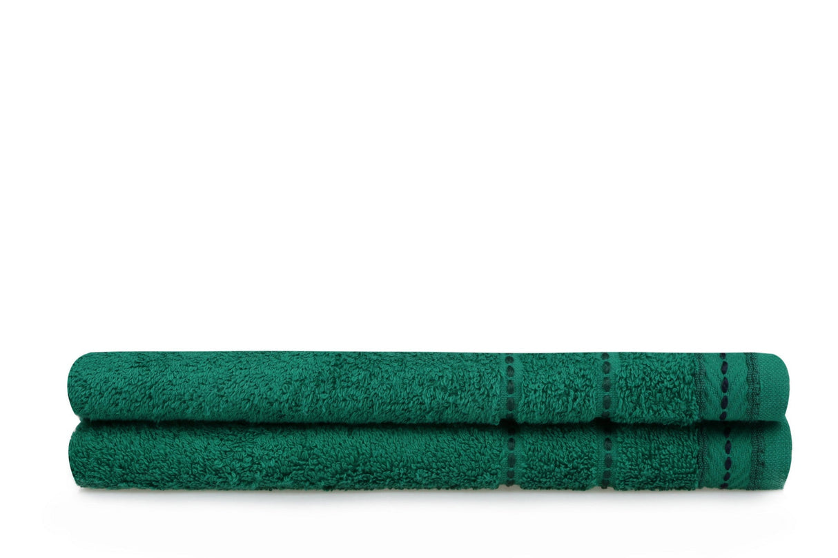 Set prosoape de baie 403, Diverse culori, Diverse configurații, Diverse dimensiuni - Verde - 50x90 cm - 2 bucăți | SKU: 355BHP2309 | Set prosoape de baie 403, varianta Verde - 50x90 cm - 2 bucăți, produs pentru amenajarea locuinței, disponibil online în România la CasaMob