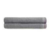 Set prosoape de baie 401, Diverse culori, Diverse configurații, Diverse dimensiuni - Gri - 70x140 cm - 2 bucăți | SKU: 355BHP2448 | Set prosoape de baie 401, varianta Gri - 70x140 cm - 2 bucăți, produs pentru amenajarea locuinței, disponibil online în România la CasaMob