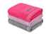 Fucsia - Lila - Gri - 70x140 cm - 3 bucăți | SKU: 355BHP2452 | Set prosoape de baie 401, varianta Fucsia - Lila - Gri - 70x140 cm - 3 bucăți, produs pentru amenajarea locuinței, disponibil online în România la CasaMob